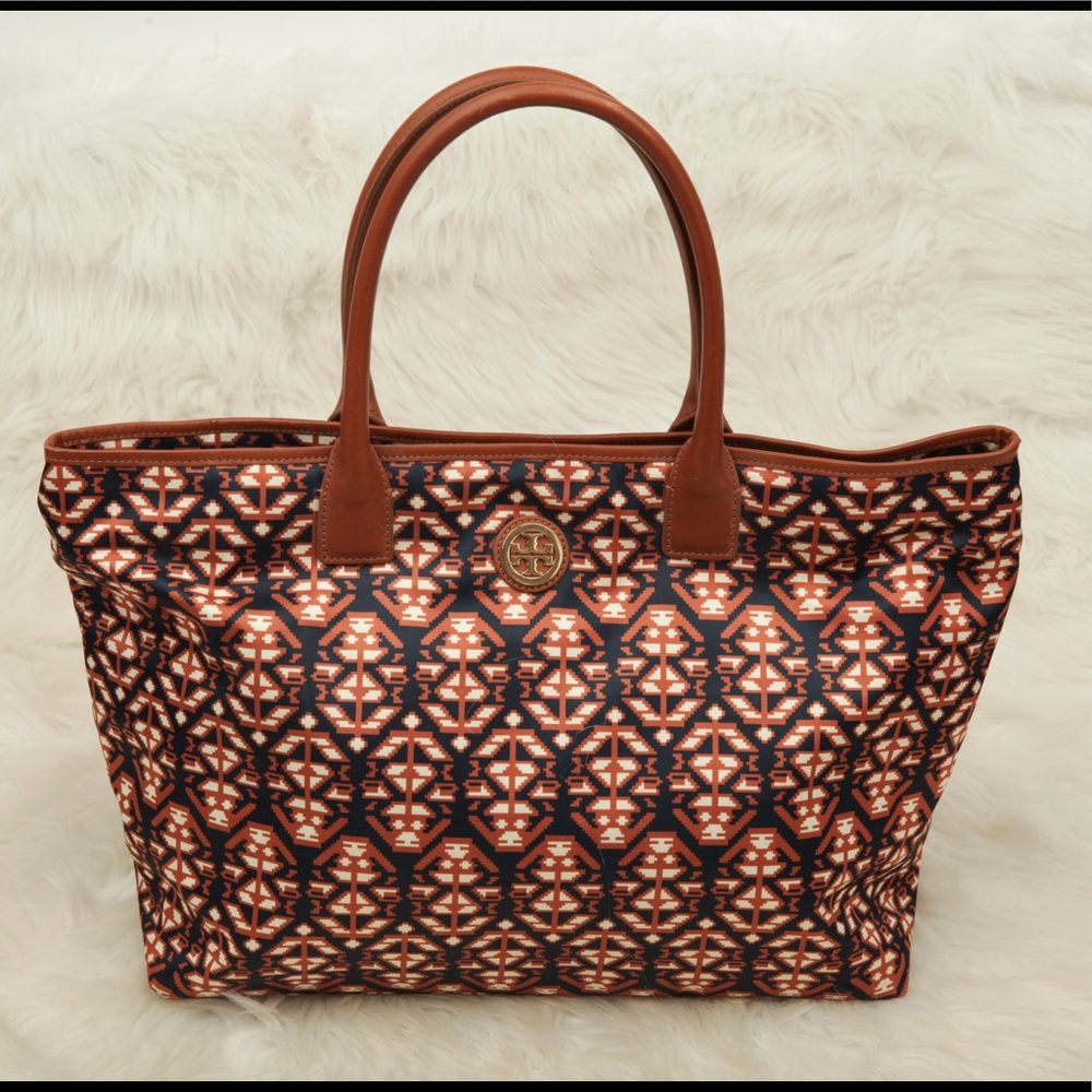 Tory Burch Printed Tote Bag